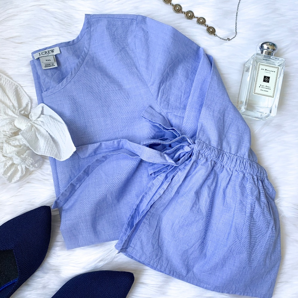 J. Crew Bell-Sleeve Top